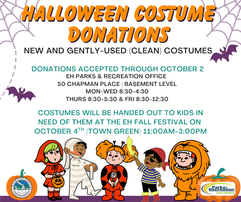 Halloween Costume Donations