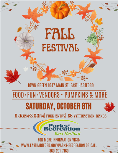 East Hartford Parks and Recreation Department: Fall Fest